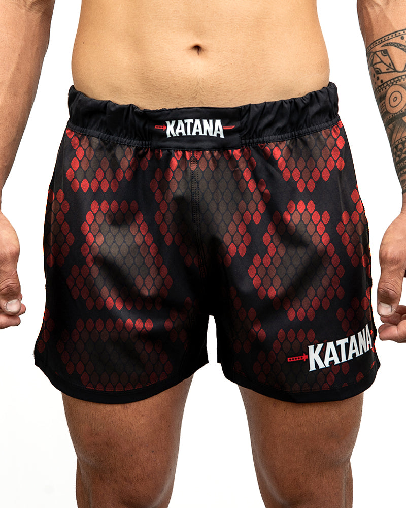 RED VENOM Combat Shorts