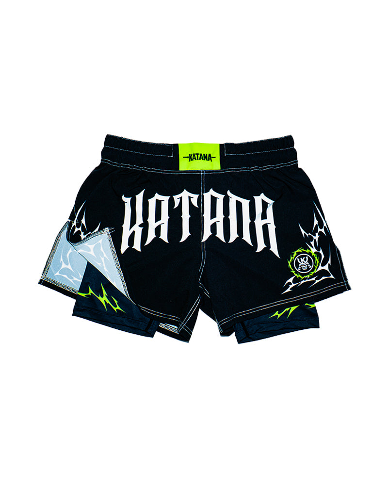 VENOM (BLACK) 2-in-1 Combat Shorts